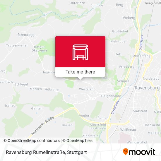 Ravensburg Rümelinstraße map