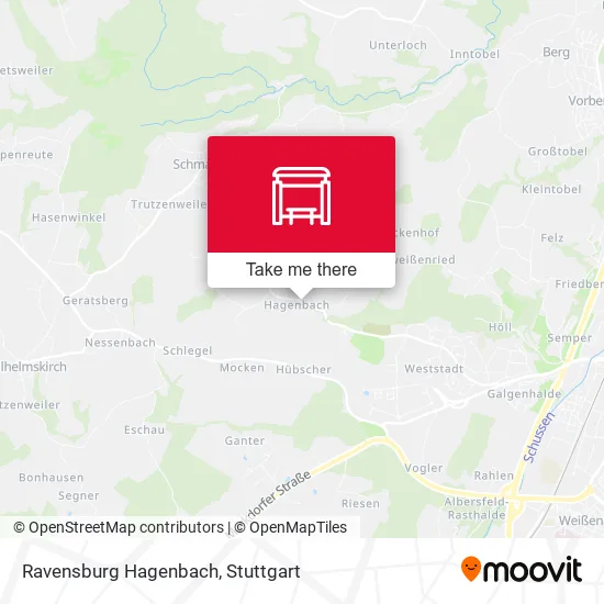 Карта Ravensburg Hagenbach