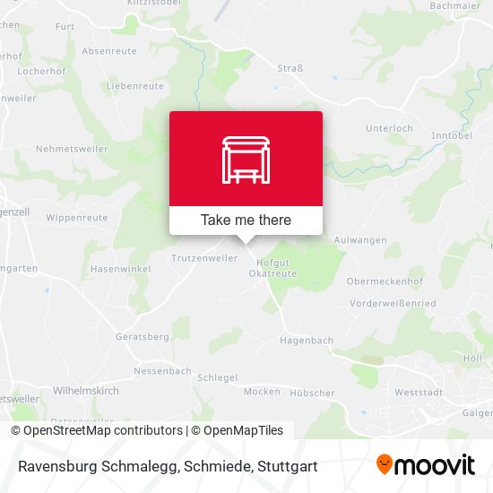 Ravensburg Schmalegg, Schmiede map