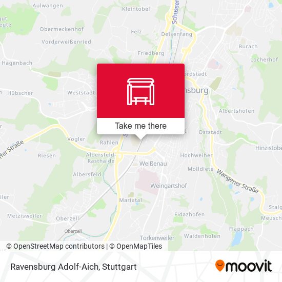 Карта Ravensburg Adolf-Aich