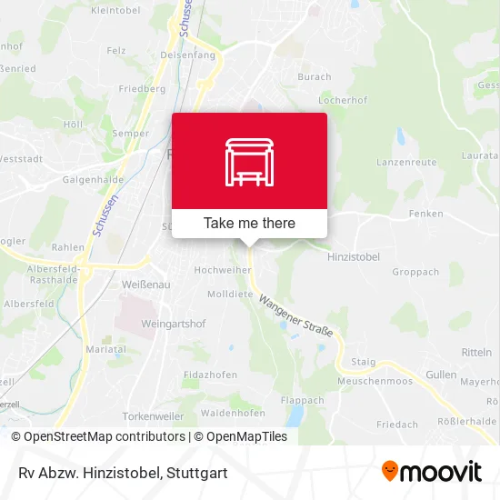 Карта Rv Abzw. Hinzistobel