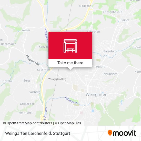 Карта Weingarten Lerchenfeld