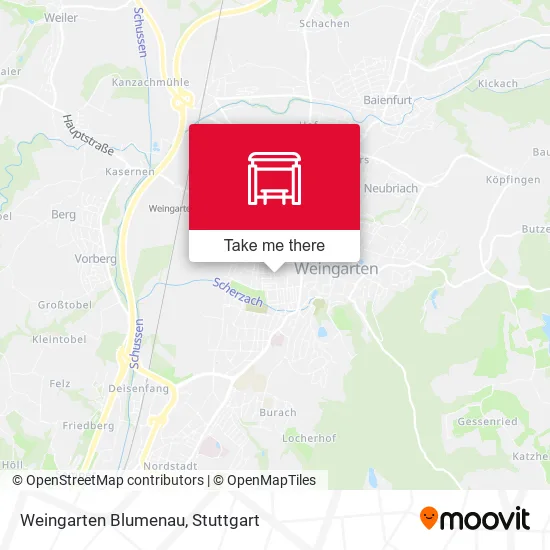Карта Weingarten Blumenau