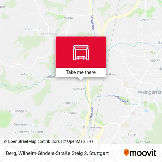 Карта Berg, Wilhelm-Gindele-Straße Steig 2