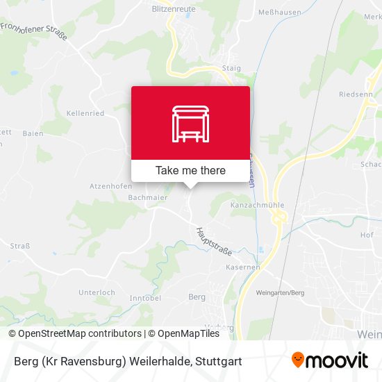 Berg (Kr Ravensburg) Weilerhalde map