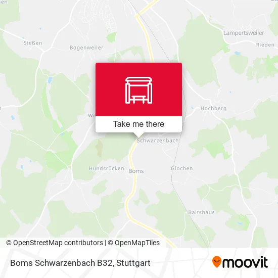 Карта Boms Schwarzenbach B32