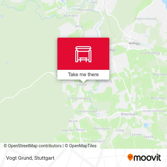 Vogt Grund map