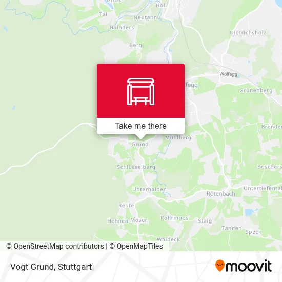 Vogt Grund map