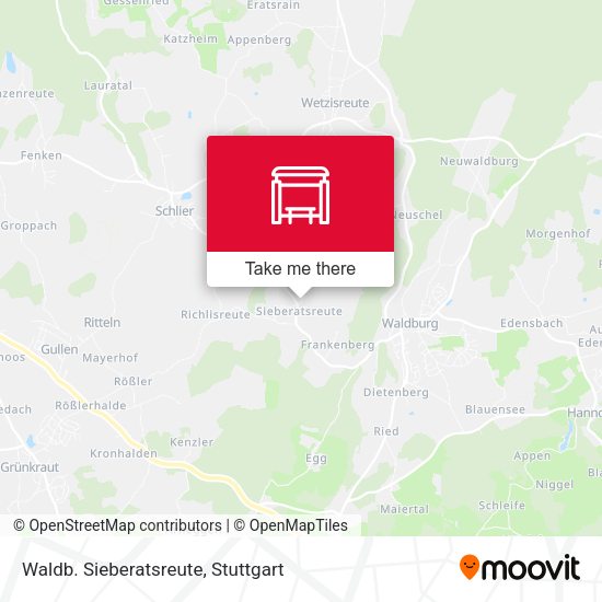 Карта Waldb. Sieberatsreute