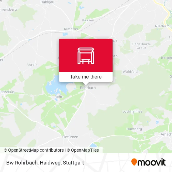 Карта Bw Rohrbach, Haidweg