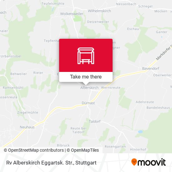 Карта Rv Alberskirch Eggartsk. Str.