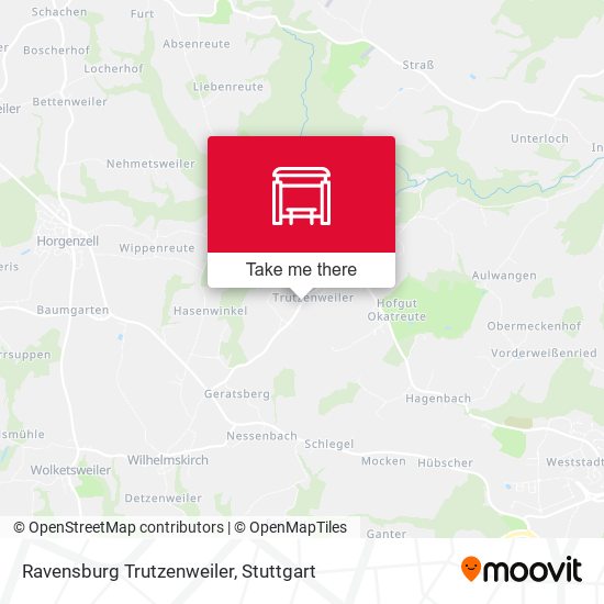 Карта Ravensburg Trutzenweiler