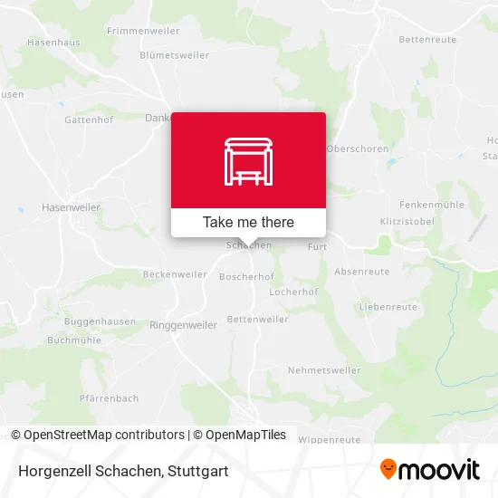 Карта Horgenzell Schachen