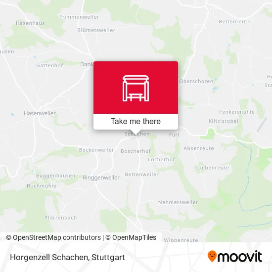 Карта Horgenzell Schachen
