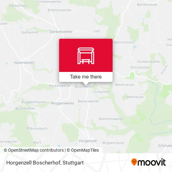 Карта Horgenzell Boscherhof