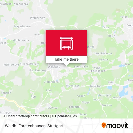 Waldb. Forstenhausen map