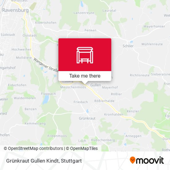 Grünkraut Gullen Kindt map
