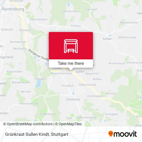 Grünkraut Gullen Kindt map
