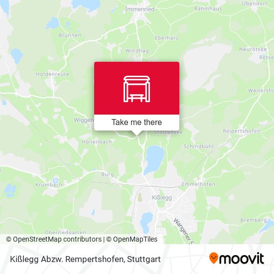 Kißlegg  Abzw. Rempertshofen map