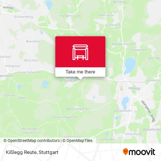 Карта Kißlegg Reute