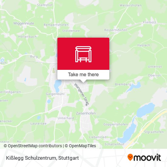 Kißlegg Schulzentrum map
