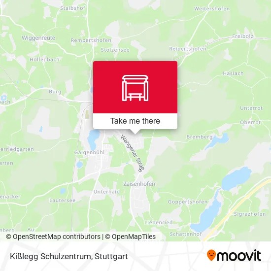 Карта Kißlegg Schulzentrum