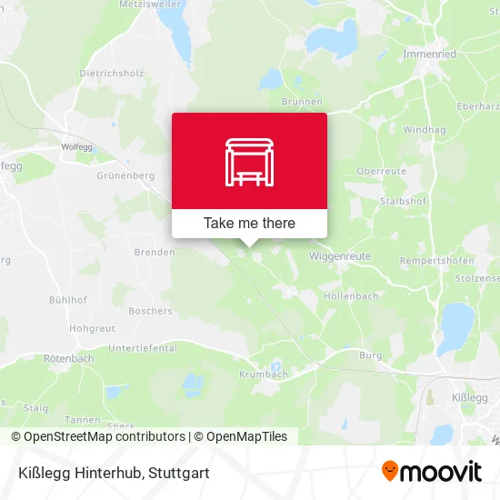 Карта Kißlegg Hinterhub