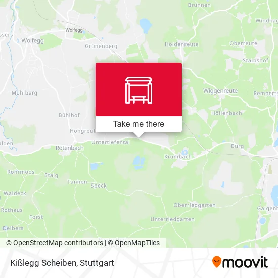 Карта Kißlegg Scheiben