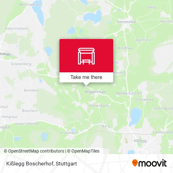Карта Kißlegg Boscherhof
