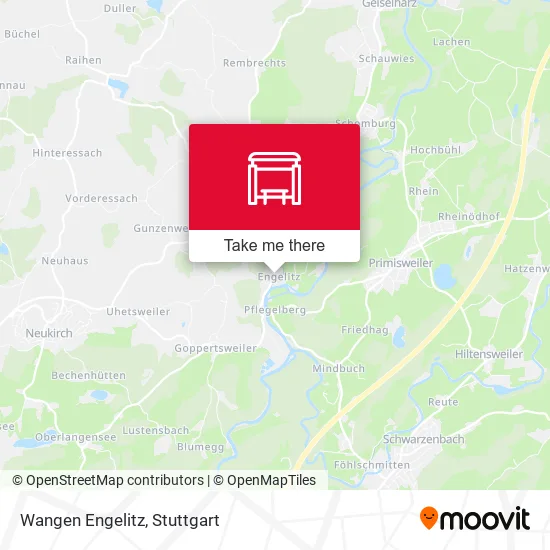 Карта Wangen Engelitz