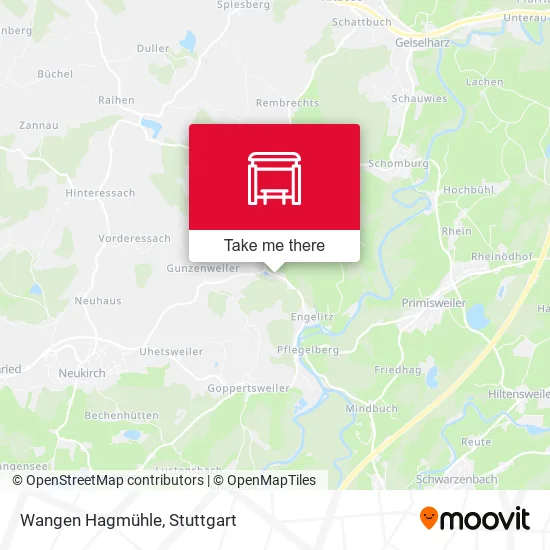 Карта Wangen Hagmühle