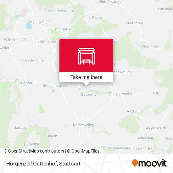Карта Horgenzell Gattenhof