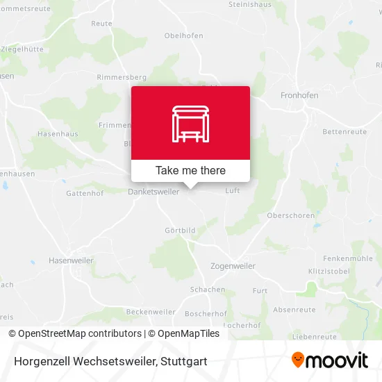 Карта Horgenzell Wechsetsweiler