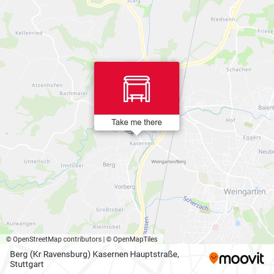 Berg (Kr Ravensburg) Kasernen Hauptstraße map