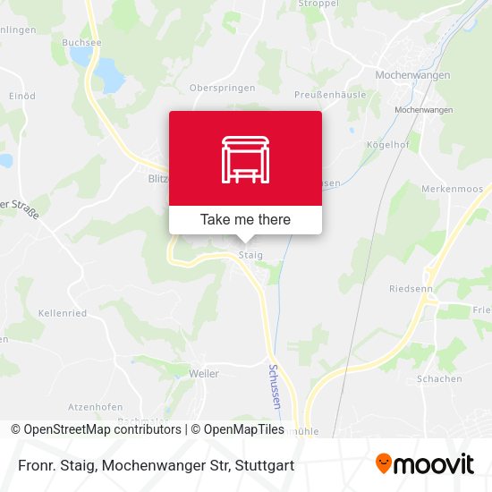 Fronr. Staig, Mochenwanger Str map