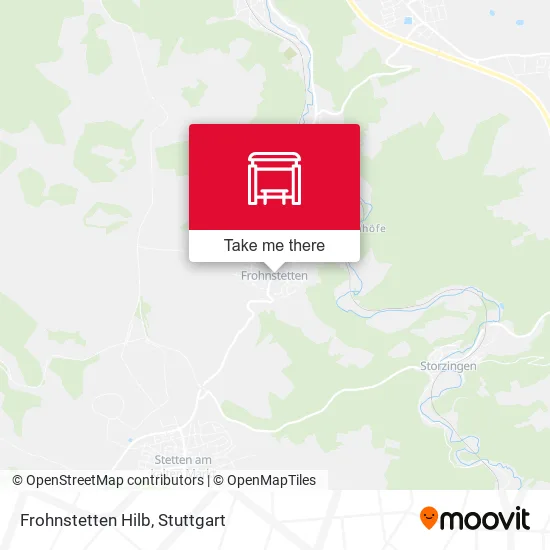 Карта Frohnstetten Hilb