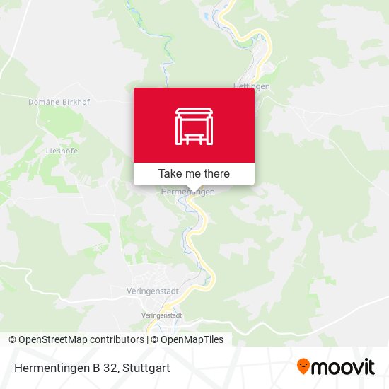 Карта Hermentingen B 32