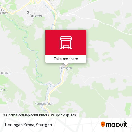 Карта Hettingen Krone