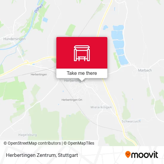 Карта Herbertingen Zentrum