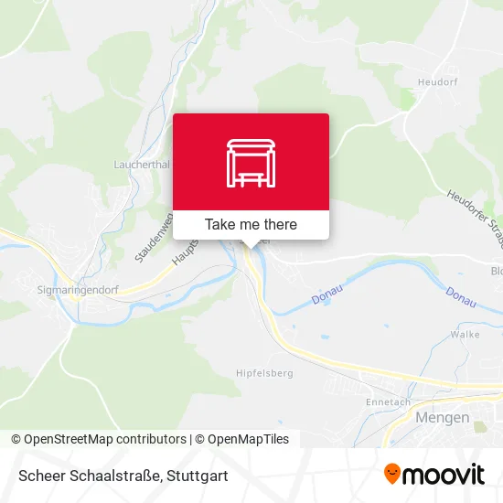 Карта Scheer Schaalstraße