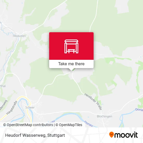Карта Heudorf Wasserweg