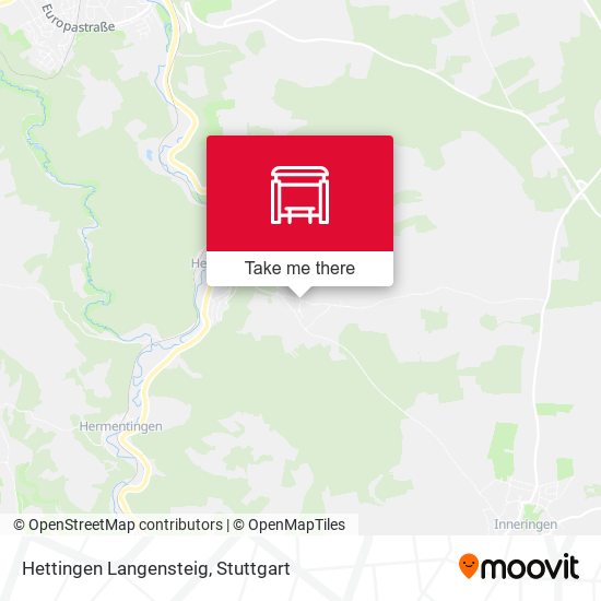 Hettingen Langensteig map