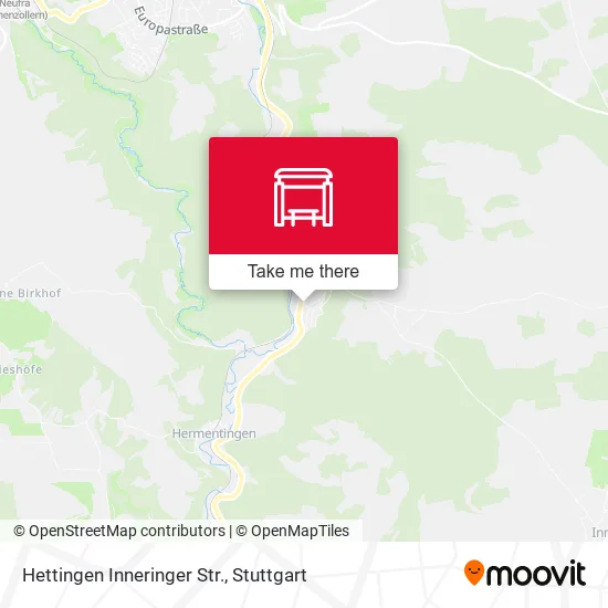 Карта Hettingen Inneringer Str.