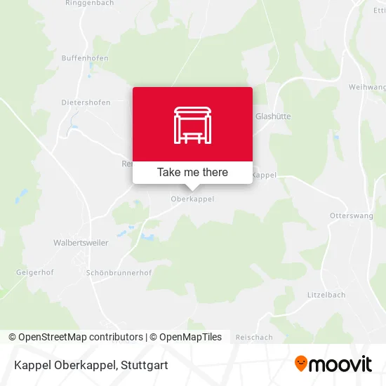 Карта Kappel Oberkappel