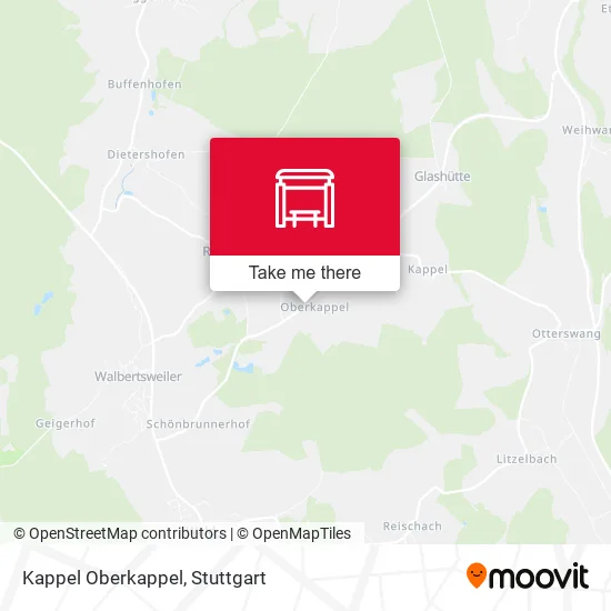Карта Kappel Oberkappel
