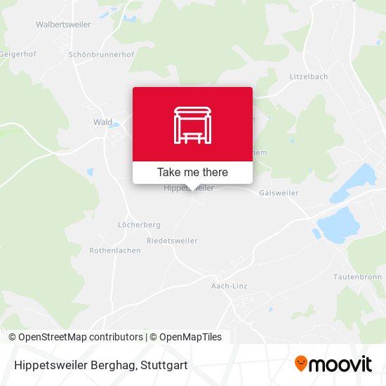 Карта Hippetsweiler Berghag