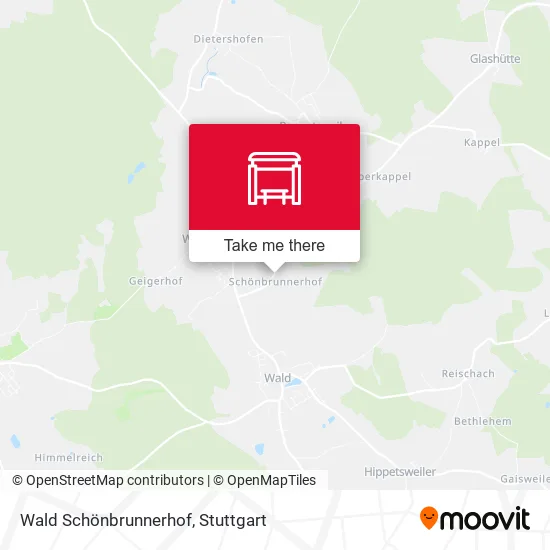 Карта Wald Schönbrunnerhof