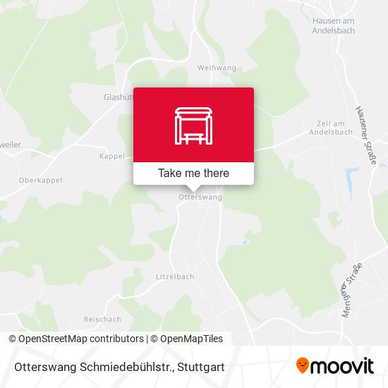 Карта Otterswang Schmiedebühlstr.