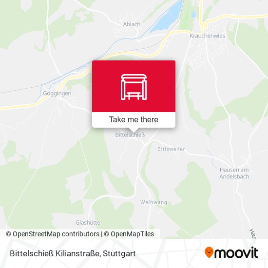 Bittelschieß Kilianstraße map