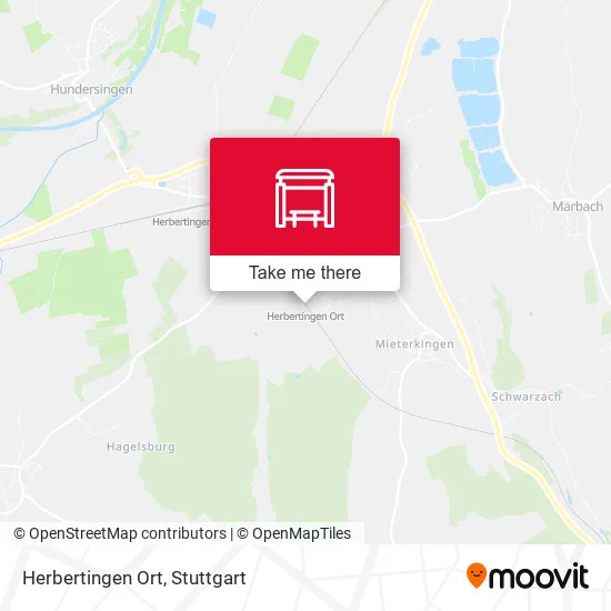 Карта Herbertingen Ort